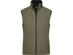 Daiber JN 138 Dámská 3-vrstvá softshellová vesta 02.0138 olive