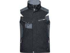 Daiber JN 822 Pracovní vesta - Strong 02.0822 black/carbon
