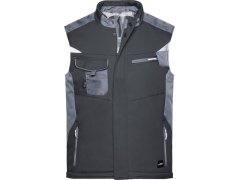 Daiber JN 825 Pracovní zimní softshellová vesta - Strong 02.0825 black/carbon