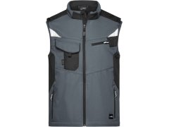 Daiber JN 845 Pracovní vesta - Strong 02.0845 carbon/black