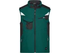 Daiber JN 845 Pracovní vesta - Strong 02.0845 dark green/black