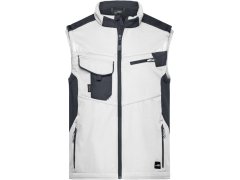 Daiber JN 845 Pracovní vesta - Strong 02.0845 white/carbon