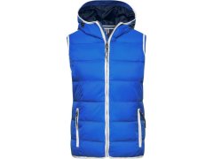 Daiber JN 1075 Dámská vesta "Maritim" 02.1075 nautic blue/white