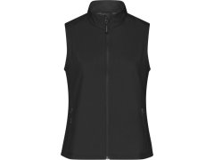 Daiber JN 1127 Dámská 2-vrstvá promo softshellová vesta 02.1127 black/black