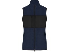 Daiber JN 1309 Dámská fleecová vesta 02.1309 navy/black