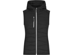 Daiber JN 1327 Dámská strečová fleecová vesta 02.1327 black/black