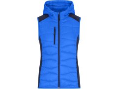 Daiber JN 1327 Dámská strečová fleecová vesta 02.1327 blue/navy