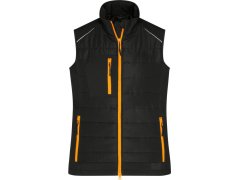 Daiber JN 1821 Dámská hybridní vesta 02.1821 black/neon orange