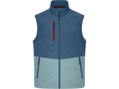 Daiber JN 1888 3-vrstvá softshellová vesta 02.1888 deep blue/steel blue