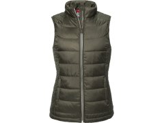 Russell Athletic 441F Dámská Nano vesta 10.441F dark olive
