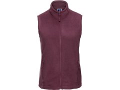 Russell Athletic 872F Dámská fleecová vesta 10.872F burgundy