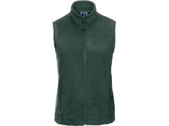 Russell Athletic 872F Dámská fleecová vesta 10.872F bottle green