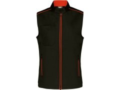 WK WK 6149 Dámská vesta "Day-to-Day" 20.6149 black/red