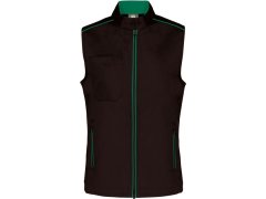 WK WK 6149 Dámská vesta "Day-to-Day" 20.6149 black/kelly green