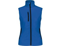 Kariban K 404 Dámská 3-vrstvá softhellová vesta 20.K404 aqua blue