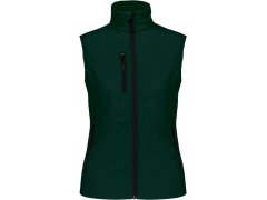 Kariban K 404 Dámská 3-vrstvá softhellová vesta 20.K404 bottle green