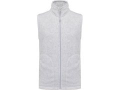 Kariban K 913 Mikrofleecová vesta "Luca" 20.K913 ash heather