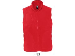 SOL´S Norway Fleecová vesta 25.5100 red