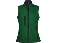 SOL´S Rallye Women Dámská 3-vrstvá softhellová vesta 25.6801 bottle green