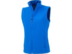 Result R 902F Dámská 2-vrstvá softshell vesta "Printable" 30.902F royal