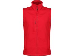 Regatta TRA 788 2-vrstvá softshellová vesta „Flux“ 36.A788 classic red
