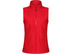Regatta TRA 790 Dámská 2-vrstvá softshellová vesta „Flux“ 36.A790 classic red