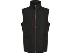 Regatta TRA 915 2-vrstvá softshellová vesta "Navigate" 36.A915 black/classic red