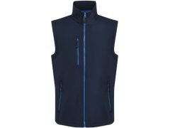 Regatta TRA 915 2-vrstvá softshellová vesta "Navigate" 36.A915 navy/french blue