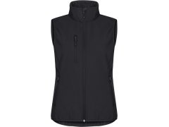 Clique Classic Softshell Vest W Dámská 3-vrstvá softshellová vesta 67.0916 black