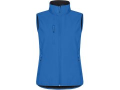 Clique Classic Softshell Vest W Dámská 3-vrstvá softshellová vesta 67.0916 royal blue