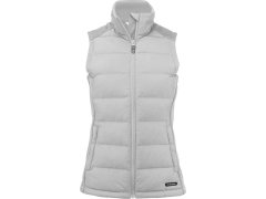 Cutter & Buck Oak Harbor Vest Women Dámská hybridní vesta 68.1477 silver