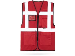Korntex KXCMMF – Larisa Multifunkční síťovaná vesta 76.CMMF red