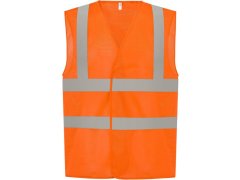 Yoko HVW 120 Hi-Vis síťovaná bezpečnostní vesta 79.W120 hi vis orange