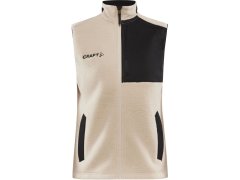 Craft Corporate ADV Pile Fleece Vest W Dámská fleecová vesta Sherpa 81.3811 ecru/black