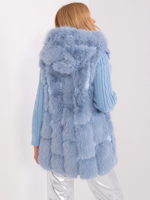Vesta AT KZ 2379.96P světle modrá - Wool Fashion - Dámské oblečení vesty