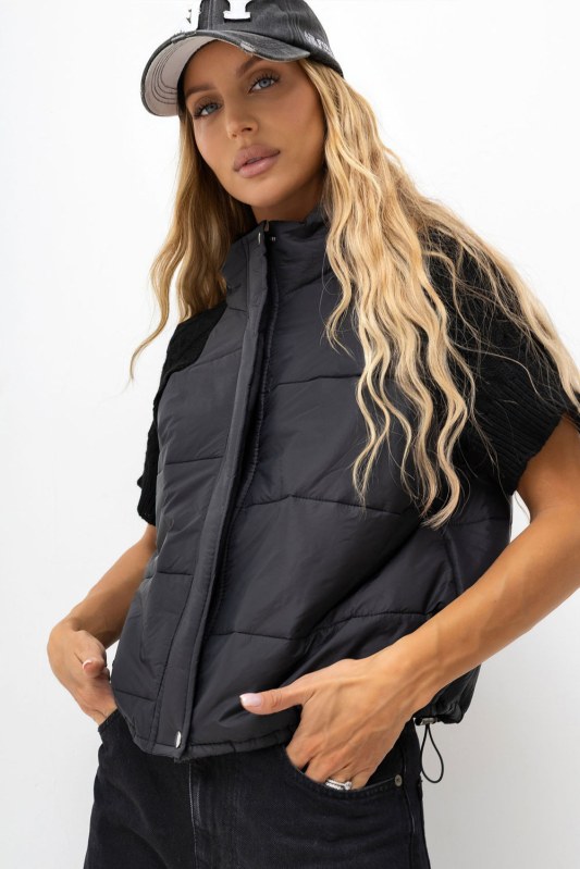 Vesta na zip model 230878 Italy Moda