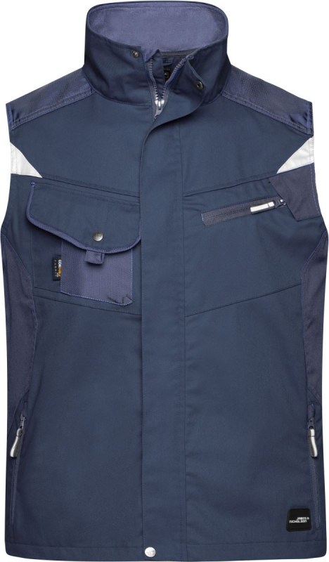 Daiber JN 822 Pracovní vesta - Strong 02.0822 navy/navy