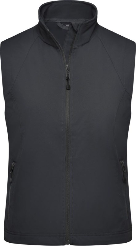 Daiber JN 1023 Dámská 3-vrstvá softshellová vesta 02.1023 black