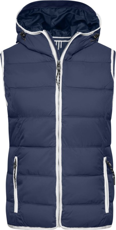 Daiber JN 1075 Dámská vesta "Maritim" 02.1075 navy/white