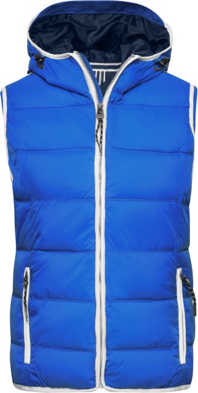 Daiber JN 1075 Dámská vesta "Maritim" 02.1075 nautic blue/white - Dámské oblečení vesty
