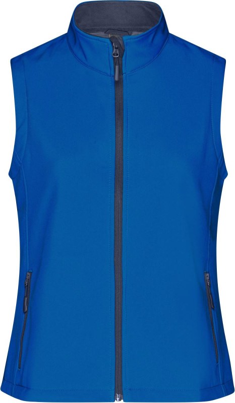 Daiber JN 1127 Dámská 2-vrstvá promo softshellová vesta 02.1127 nautic blue/navy