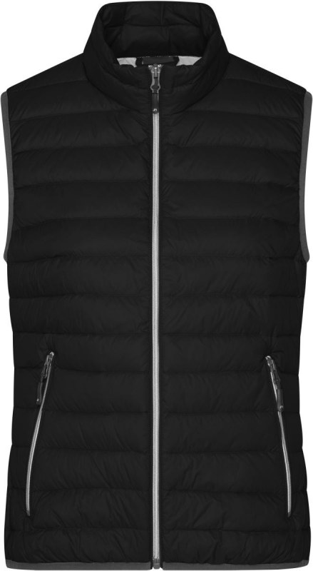 Daiber JN 1137 Dámská péřová vesta 02.1137 black/silver