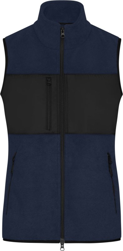 Daiber JN 1309 Dámská fleecová vesta 02.1309 navy/black