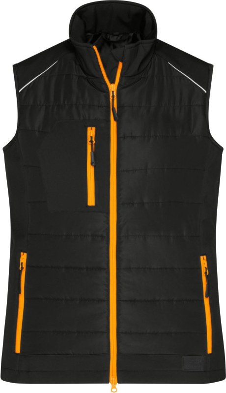 Daiber JN 1821 Dámská hybridní vesta 02.1821 black/neon orange