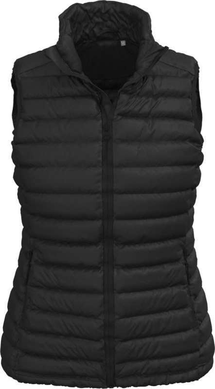 Stedman Lux Padded Vest Women Dámská prošívaná vesta 05.5530 black opal