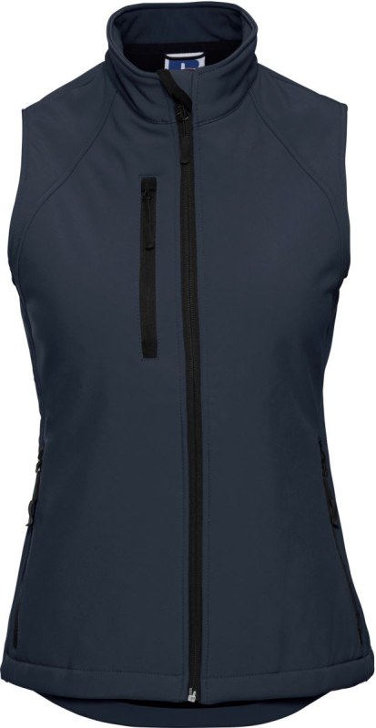 Russell Athletic 141F Dámská 3-vrstvá softshellová vesta 10.141F french navy