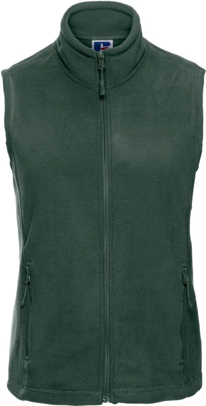 Russell Athletic 872F Dámská fleecová vesta 10.872F bottle green