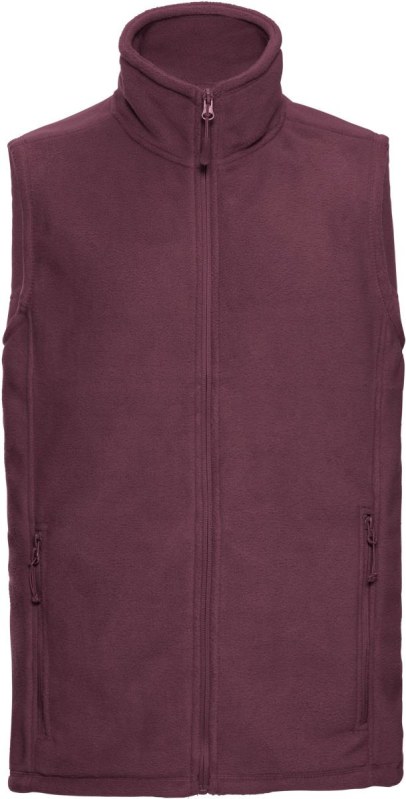 Russell Athletic 872M Fleecová vesta 10.872M burgundy
