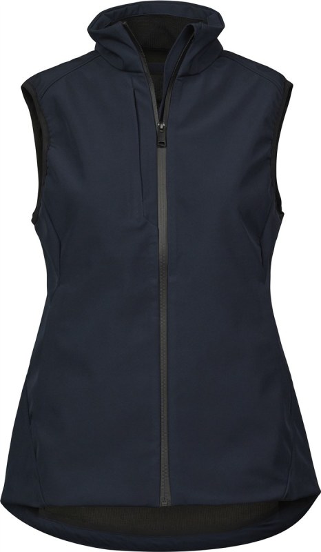 Tee Jays TJ 9523 3vrstvá dámská softshellová vesta „Performance“ 18.9523 deep navy - Dámské oblečení vesty