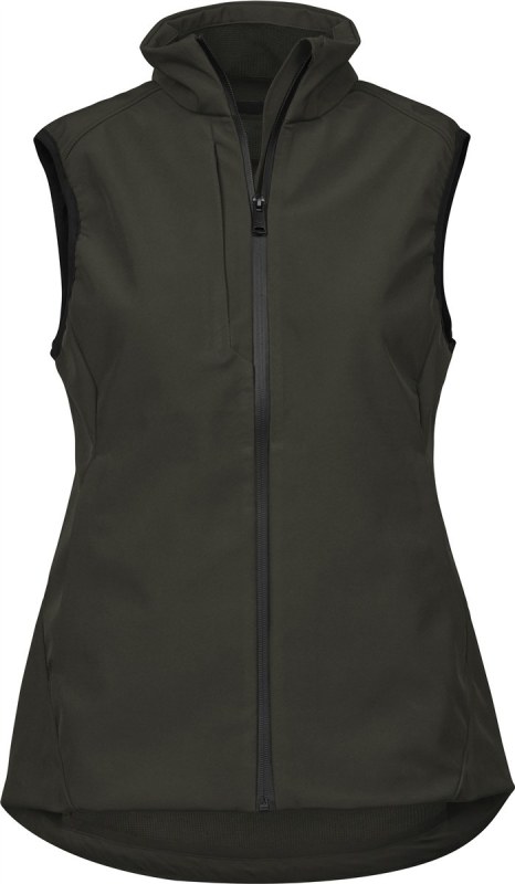 Tee Jays TJ 9523 3vrstvá dámská softshellová vesta „Performance“ 18.9523 hunter green